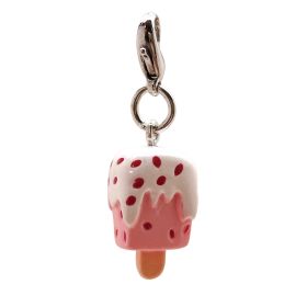 3D Poly Fashion Charm for Dogs (Color: Pink, size: 1/2" x 3/4" x 1/2")