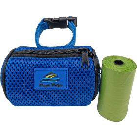 Dog Poop Bag Holder – American River Collection (Color: Cobalt Blue, size: One Size)