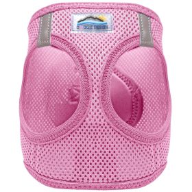 Choke-Free Dog Harness – American River Solid Design (Color: Candy Pink, size: 2X/3X-Large)