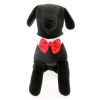 Versatile White Collar Dog Bow Tie Set – 4 Fun Designs