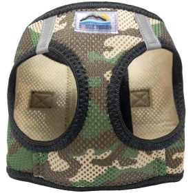 American River Ultra Choke-Free Dog Harness (Camouflage) (Color: Green Camo, size: X-Small)