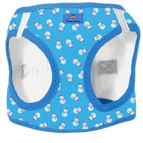 American River Holiday Pup Harness (Color: Snowman, size: X-Small)