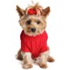 Cozy Cable Knit Dog Sweater – Combed Cotton