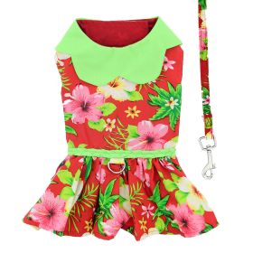 Island Hibiscus Designer Dog Dress (size: X-Small)